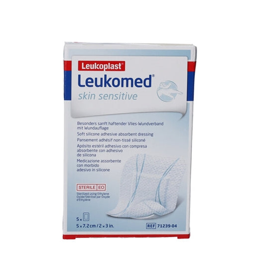 Billede af Leukomed Skin Sensitive 5 stk (5 x 7,2 cm) (varenr. 225549)