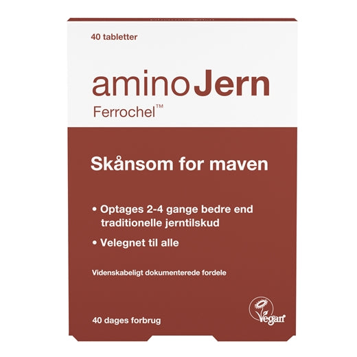 Billede af AminoJern 40 tabl 40 stk (varenr. 226422)