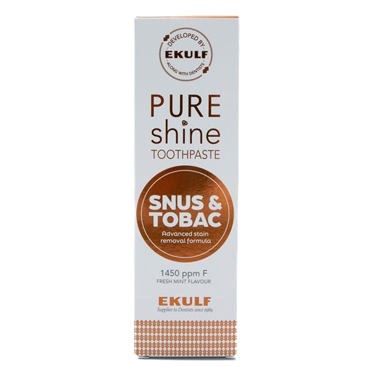 Billede af PURE Shine Snus & Tobac 75ml 75 ml (varenr. 227304)