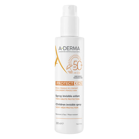 Billede af A-derma Protect Kids SPF50+ 200 ml (spray) (varenr. 228013)