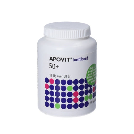 Billede af Apovit 50+ 200 stk (varenr. 221462)