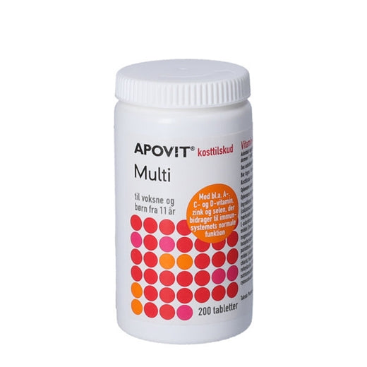 Billede af Apovit Multi 200 stk (varenr. 221464)