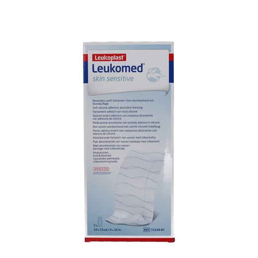Billede af Leukomed Skin Sensitive 5 stk (10 x 25 cm) (varenr. 225552)