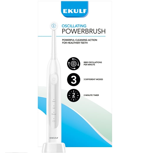Billede af EKULF PowerBrush white 1 stk (varenr. 227307)