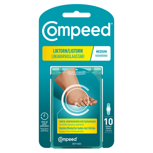 Billede af Compeed ligtorn medium 10 stk (varenr. 228689)
