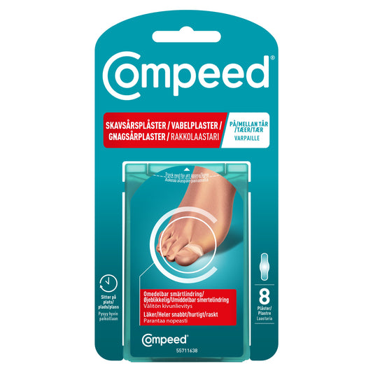 Billede af Compeed på tæer 8 stk (varenr. 228696)